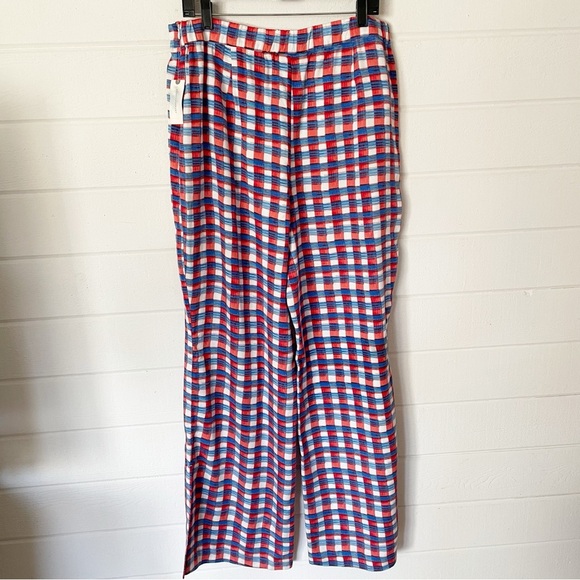 NWT Anthropologie Maeve Escape Printed High Rise Wide Leg Pants Size 14 - Picture 12 of 16